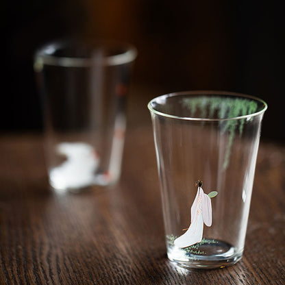 Hand-Painted Glass Cup 180ml