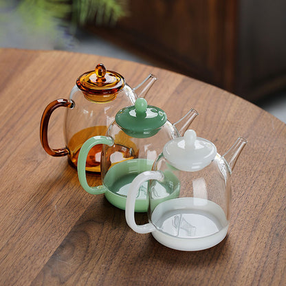 Handcrafted Borosilicate Glass Teapot 240ml