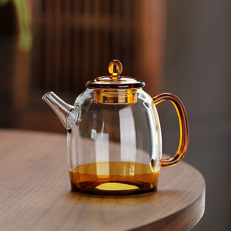 Handcrafted Borosilicate Glass Teapot 240ml