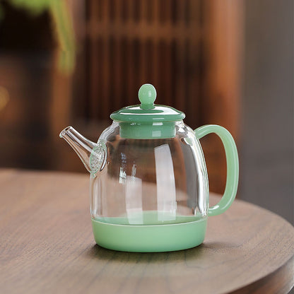 Handcrafted Borosilicate Glass Teapot 240ml