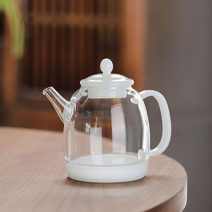 Handcrafted Borosilicate Glass Teapot 240ml